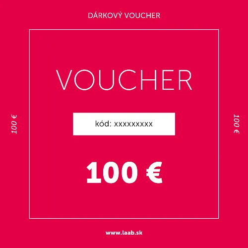 Darčekový voucher na 100 €