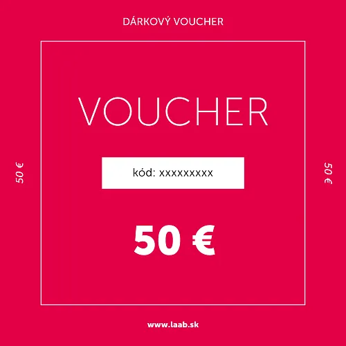 Darčekový voucher na 50 €